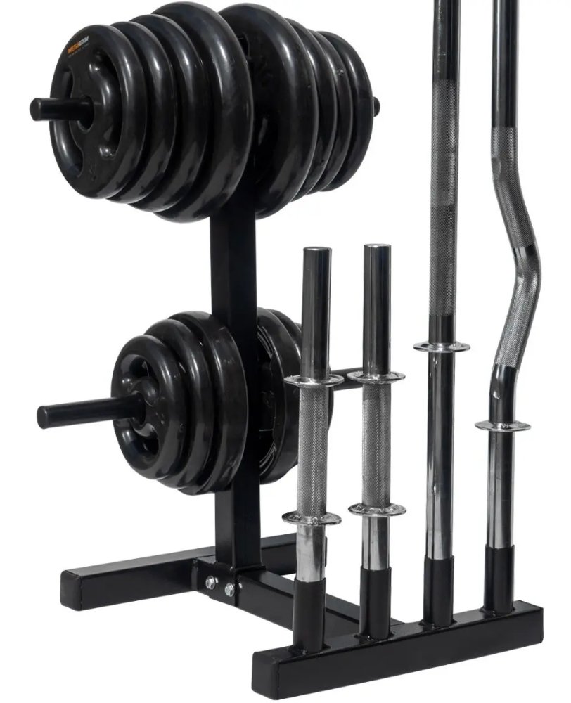 Kit Anilhas com Suporte 300 kg