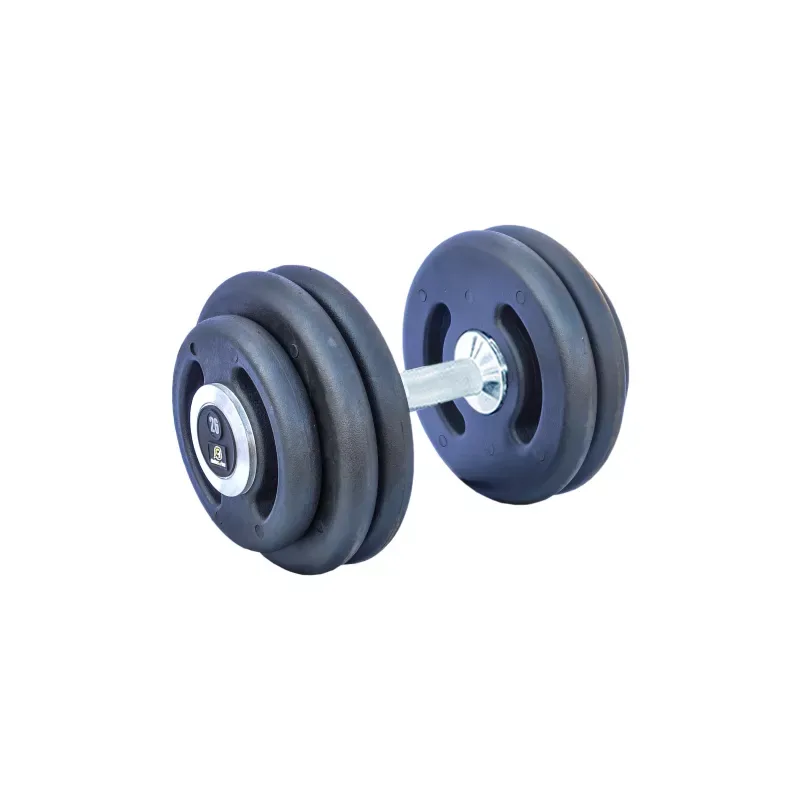 Dumbbell Injetado c/ Pegada em Alumínio 26kg KENRA — foto do equipamento