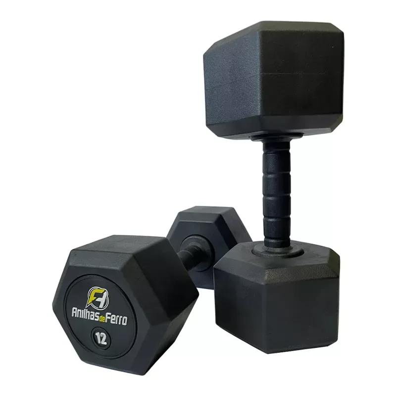 Dumbbell SX Injetado Monobloco 30kg KENRA — foto do equipamento